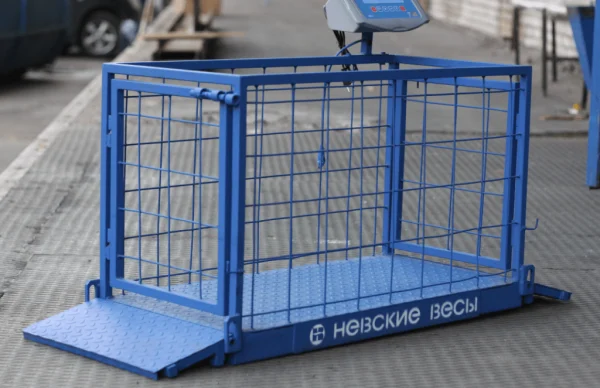 Весы животноводческие ВСП4-ЖсО малогабаритные